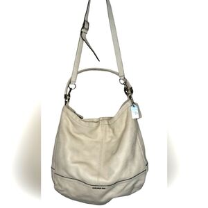 Coach Creme White Shoulder Crossbody Hobo Style Large Bag Previously Lov…